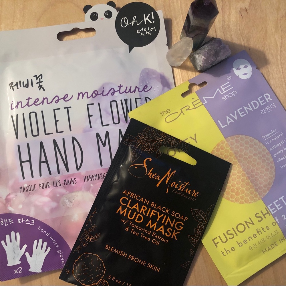 Face mask and hand mask bundle! Set of 3